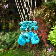 Turquoise Nugget Healing Pendant Necklace